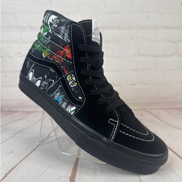 Vans Other - Vans x Disney SK8-Hi 100 Villains Black Shoes Mens Size 7.5/Women's Size 9